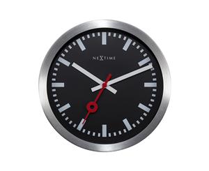 NeXtime Station Stripe Wall & Table Clock - Black