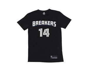 New Zealand Breakers 19/20 NBL Basketball Name & Number Tee - RJ Hampton