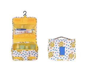 NiceEbag Toiletry Bag Multifunction Cosmetic Bag-Yellow