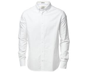 Nimbus Mens Rochester Oxford Long Sleeve Formal Shirt (White) - RW3633