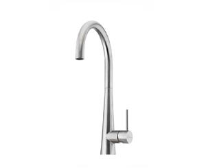 Oliveri Essente Gooseneck Sink Mixer Stainless Steel SS2520