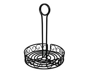 Olympia Wire Condiment Holder Black