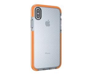 Orange For Apple iPhone XR TPU Frame Bumper Case Shockproof Evo Mesh Cover