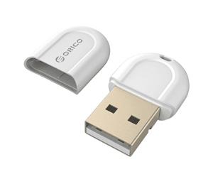 Orico White BTA-408 Mini USB Bluetooth 4.0 Adapter Laptop Notebook Camera Mobile - BTA-408-WH