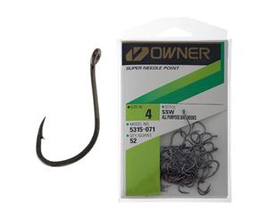 Owner SSW Needle Point Octopus Bait Hooks Pro Pack 4 Qty 52