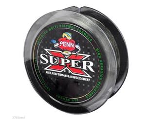 PENN 9lb Super X Monofilament Fishing Line - Low Vis Green - 300M