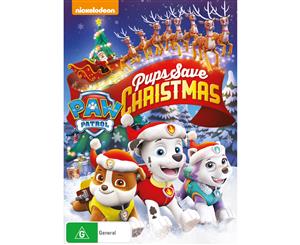 Paw Patrol Pups Save Christmas DVD Region 4