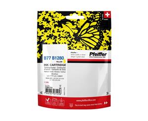 Pfeiffer Ink Cartridge Compatible With Brother Lc-1280y / Lc-77y Yellow