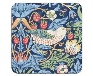 Pimpernel Strawberry Thief Blue Coasters Set of 6