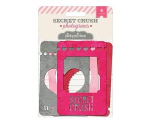 Pink Paislee - Secret Crush - Photograms 4 Pack