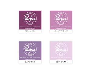 Pinkfresh Studio Premium Dye Cube Ink Pads 4 colours - Soul Of Provence