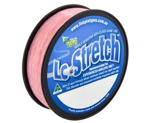 Platypus Lo-Stretch Mono Fishing Line Pink 500m 4kg