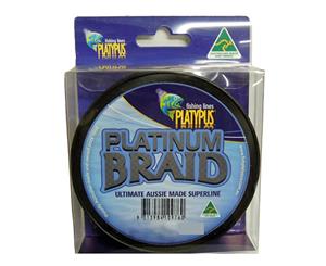 Platypus Platinum Australian Made Braid - 15 lb - Grey - 300 Yd Spool