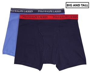 Polo Ralph Lauren Men's Big & Tall Boxer Brief 2-Pack - Blue/Navy