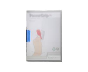 PowerGrip A4 Folder - Translucent Cover Blue Clip - 5 Pack