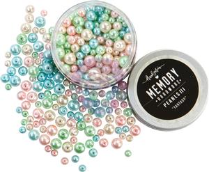 Prima Marketing Memory Hardware Glass Pearls-#3 Fantasy 7.5Oz/3 Sizes