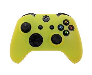 REYTID Controller Skin Silicone Protective Rubber Cover Gel Grip Case - Compatible with Microsoft Xbox One Gamepad - Yellow