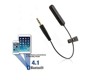 REYTID Wireless Bluetooth Adapter Converter Cable Compatible with Sennheiser HD595 HD558 HD518 Headphones - Black