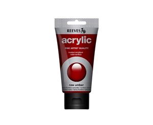 Reeves - Acrylic Paint 75ml - Raw Umber 540