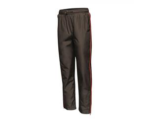 Regatta Childrens/Kids Athens Track Pants (Black/Classic Red) - RG4237