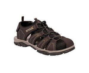 Regatta Mens Westshore Ii Closed Toe Sandals (Peat/Treetop) - RG4036