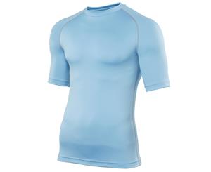 Rhino Mens Sports Base Layer Short Sleeve T-Shirt (Light Blue) - RW1277