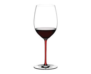 Riedel Fatto A Mano Single Wine Glass Cabernet/Merlot Red Stem