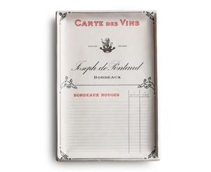 Rosanna Voyage Carte de Vins Tray