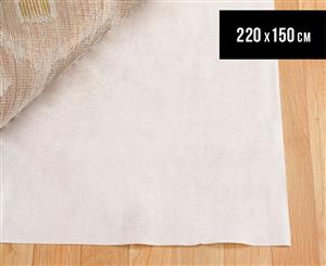 Rug Culture 220x150cm Total Grip Everyday Rug Underlay Carpeted Floors