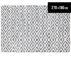 Rug Culture 270x180cm Modern Spirit NU4 Rug - Blue/White