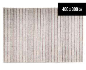 Rug Culture 400x300cm Dove Modern Rug - Grey