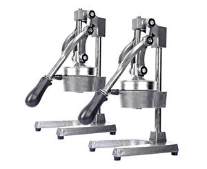 SOGA 2x Commercial Manual Juicer Hand Press Juice Extractor Squeezer