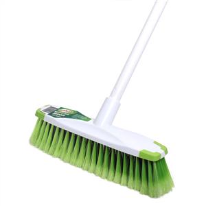 Sabco Medium Duty White Broom With Protective Bumpers