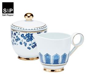 Salt & Pepper Palais Sugar & Creamer Set