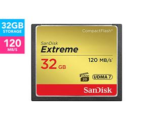 SanDisk 32GB Extreme CompactFlash Card