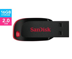 SanDisk Cruzer Blade CZ50 16GB USB Flash Drive