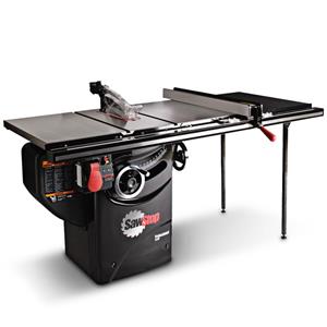 Sawstop SAW CABINET IND 36inch 3PH W/ T-GLIDE FENCE & RAIL KIT SSTICS36TGLIDE3