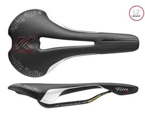 Selle Italia Flite Kit Carbonio Flow Saddle - Black - Black