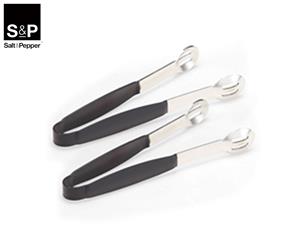 Set Of 2 Salt & Pepper Bond Tongs