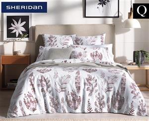 Sheridan Suri Queen Bed Quilt Cover Set - Winter Berry
