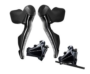 Shimano Dura-Ace ST-R9120 11 Speed Shifter With BR-R9170 Caliper - Right Lever/Front Flat Mount Calliper