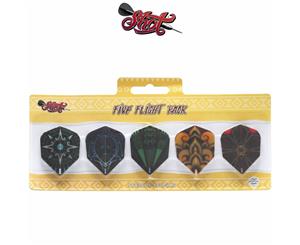 Shot - Five Dart Flight Pack