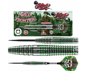 Shot - Wild Frontier Trapper Darts - Steel Tip - 80% Tungsten - 22g 23g 24g 25g 26g