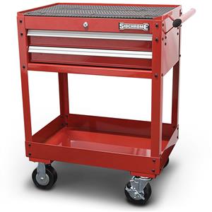 Sidchrome 2 Drawer Service Tool Trolley