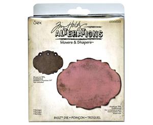 Sizzix Movers & Shapers Base Die By Tim Holtz 5.5&quotX6"-Baroque