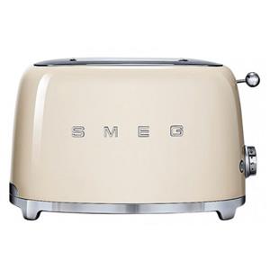 Smeg - TSF01CRAU - 50's Retro Style Aesthetic 2 Slice Toaster - Cream