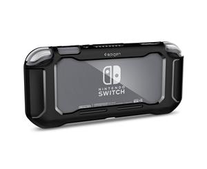 Spigen Genuine SPIGEN Rugged Armor Shockproof Back Cover for Nintendo Switch Lite Case [ColourBlack]