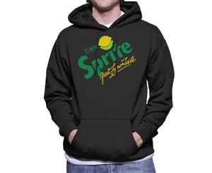 Sprite Retro 80s Logo Men's Hooded Sweatshirt - Black