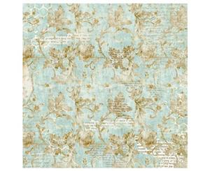 Stamperia Wonderland Floral and Writing - Napkin 50 x 50m