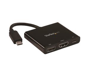 StarTech USB Type-C to HDMI Adapter with PD & USB Port -USB-C Adapter